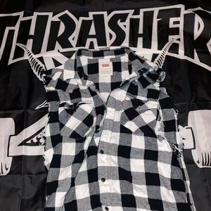 Flannel vest